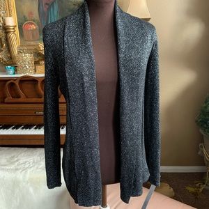Apt. 9 Beautiful Black and Silver Cardigan